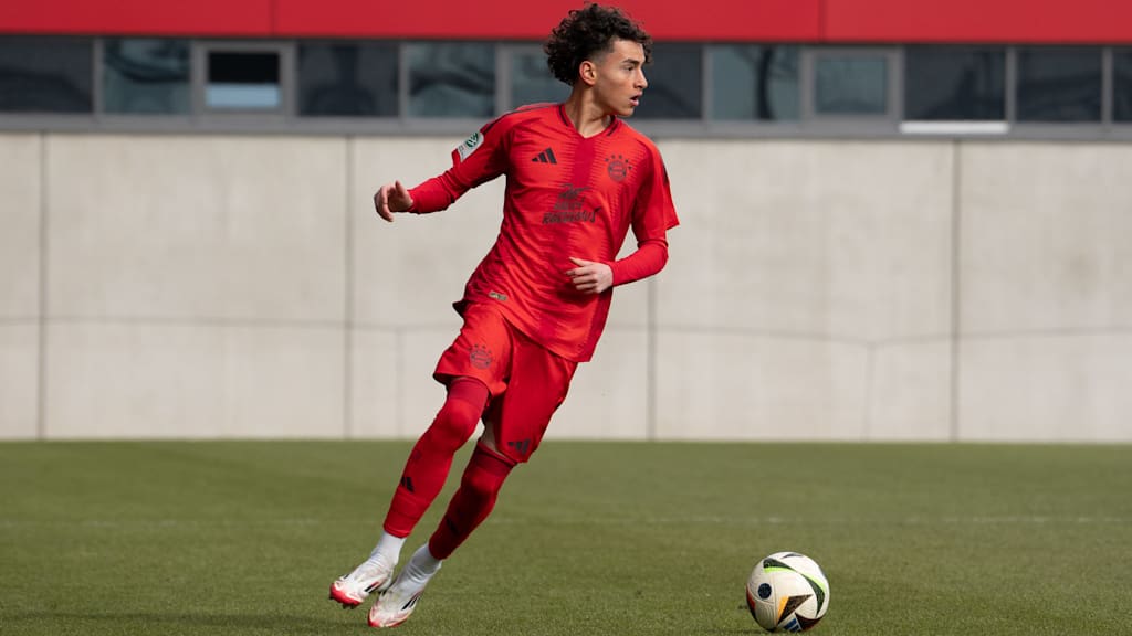 Szene aus dem Spiel der FCB-U17