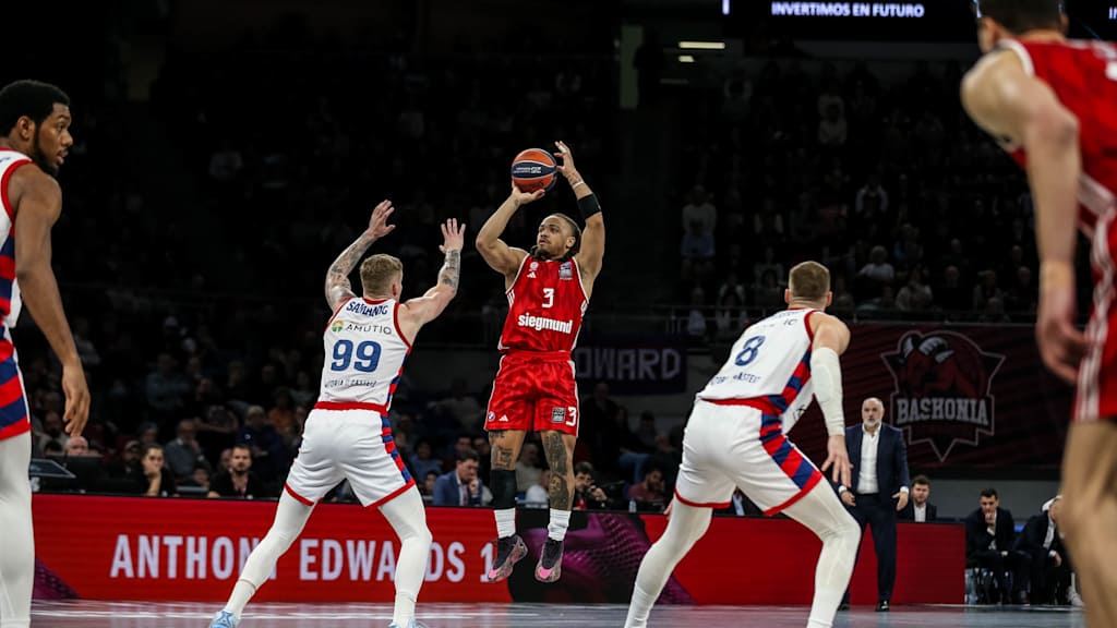 FC Bayern Basketball loses the away game at Baskonia.