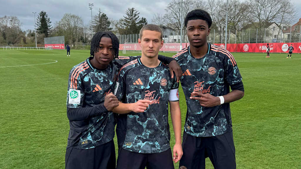 Die Torschützen der FCB-U17.