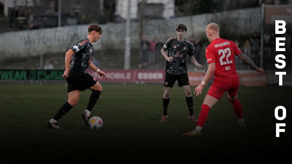 Max Scholze im Spiel der FC Bayern Amateure gegen den TSV Buchbach.