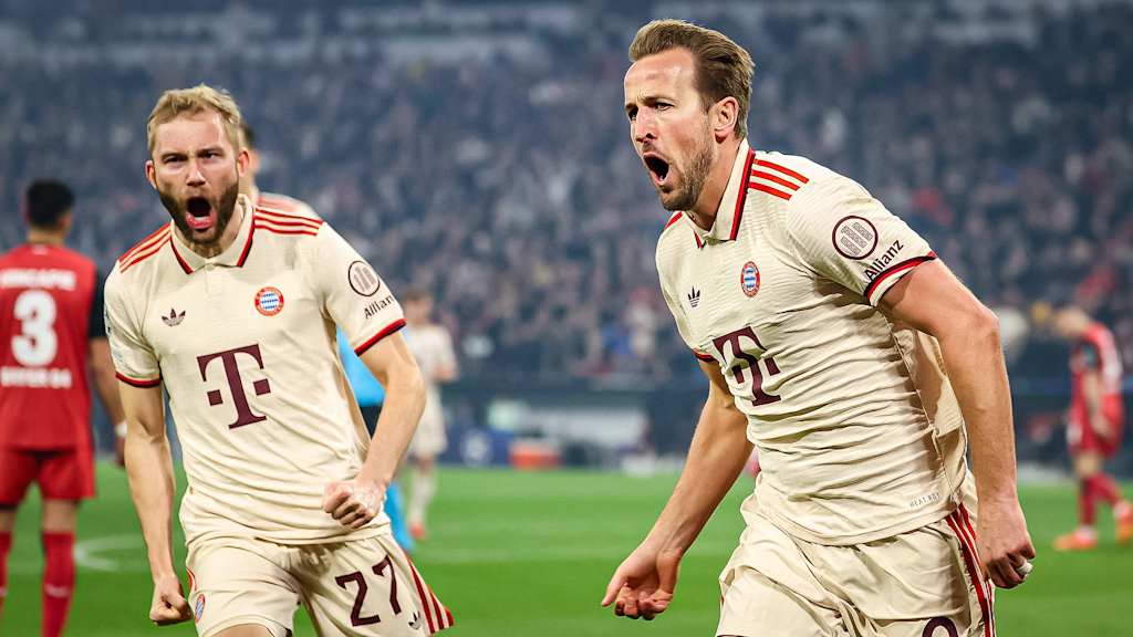 Harry Kane ist Schütze des FC Bayern Tor des Monats März 2025