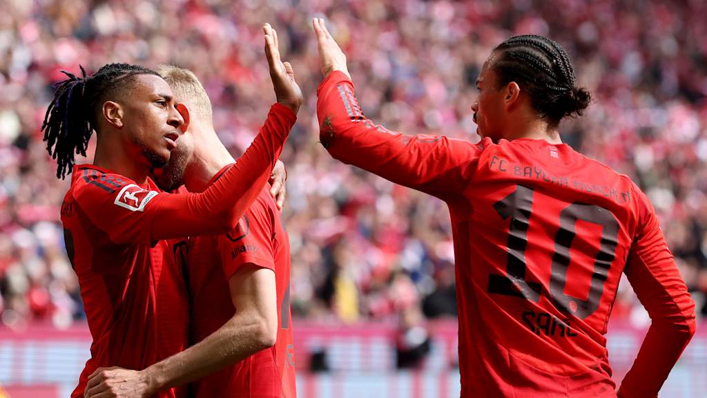 Imágenes del duelo liguero entre FC Bayern y Mainz 05