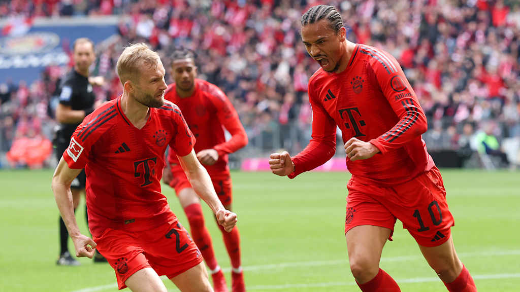 Spielszene aus dem Bundesliga-Spiel FC Bayern vs. Mainz 05