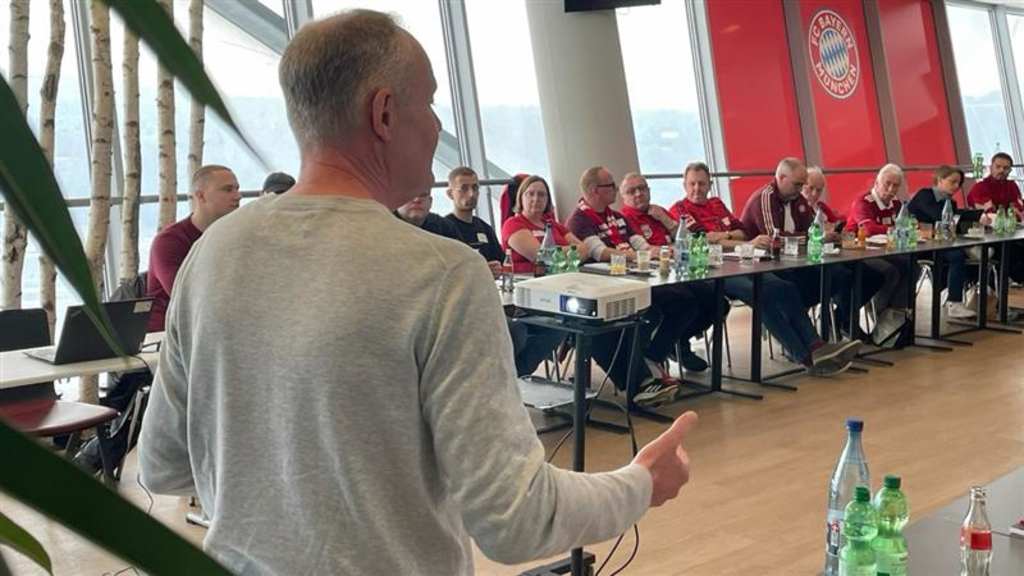 Das Treffen des Arbeitskreis Fandialog in der Allianz Arena