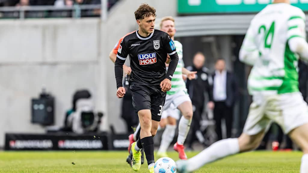 Maurice Krattenmacher gegen Fürth in der 2. Bundesliga