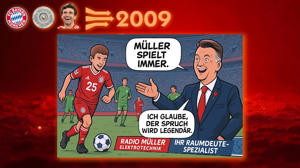 2009: Müller spielt immer