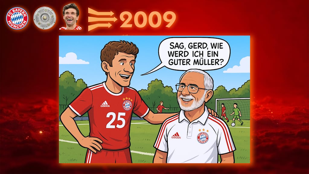 2009: Gute Tipps vom großen Namensvetter Gerd.