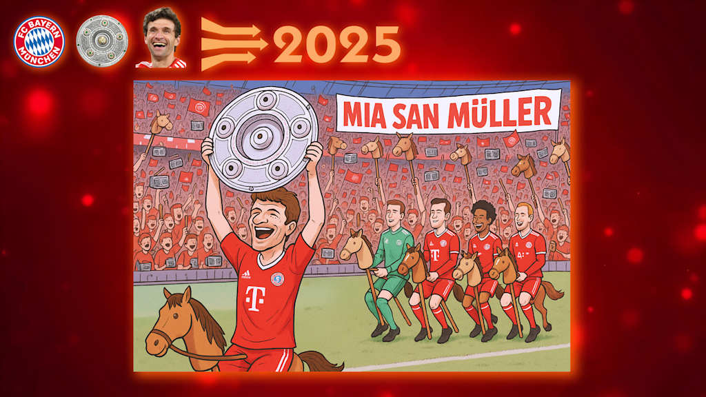 2025: Rauschender Abschied bei der Meisterfeier.
