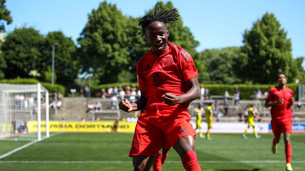 Jubel bei der FCB-U17.