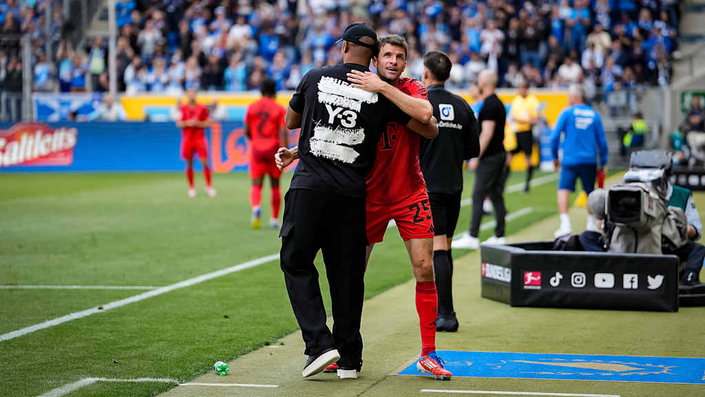 Szene aus dem Bundesliga-Spiel TSG Hoffenheim vs. FC Bayern
