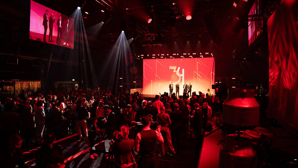The end-of-season party took place at the Zenith Kulturhalle