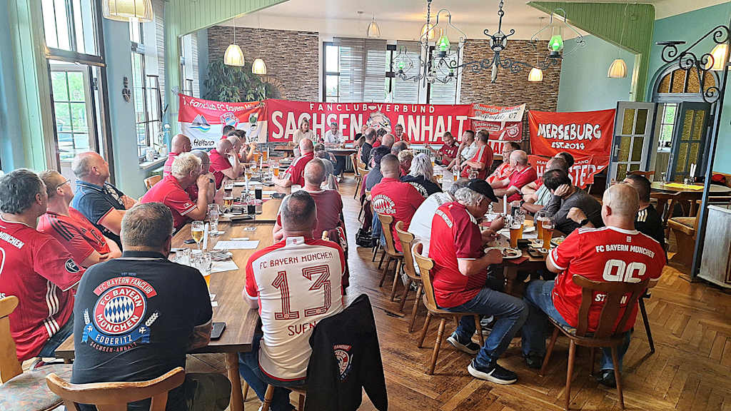 FC Bayern fan club meeting in Saxony-Anhalt