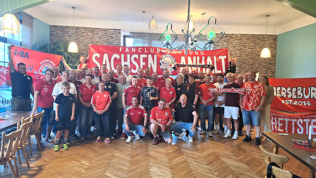FC Bayern fan club meeting in Saxony-Anhalt