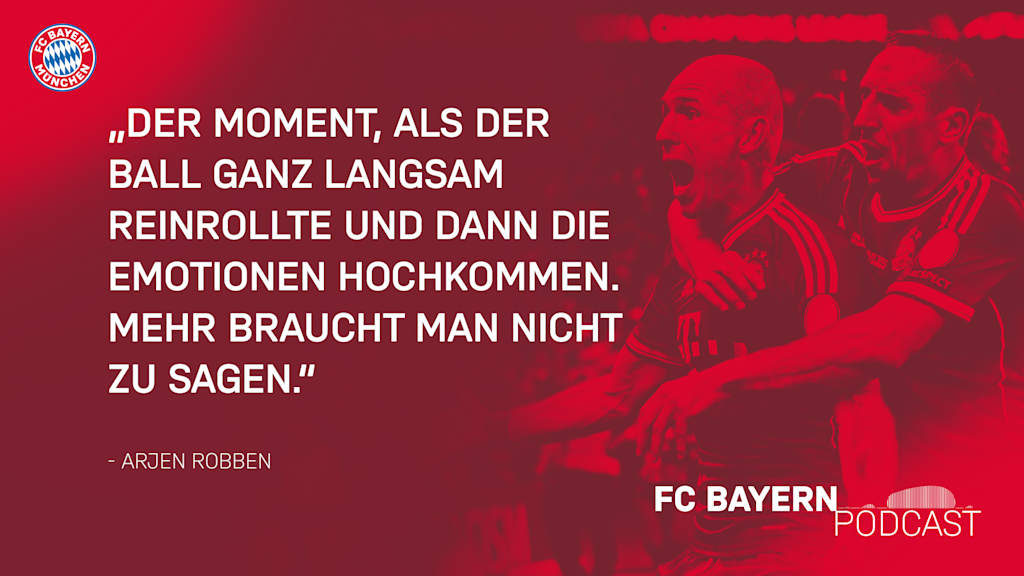 Zitat Arjen Robben: Der Moment, als der Ball ganz langsam reinrollte und dann die Emotionen hochkommen. Mehr braucht man nicht zu sagen.