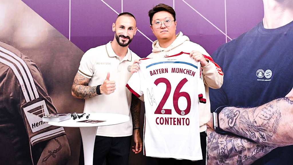 Der FC Bayern hat seinen ersten Pop-up Store in Qingdao eröffnet.