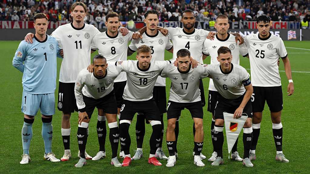 Germany's starting XI for the UEFA Nations League semi-final against Portugal