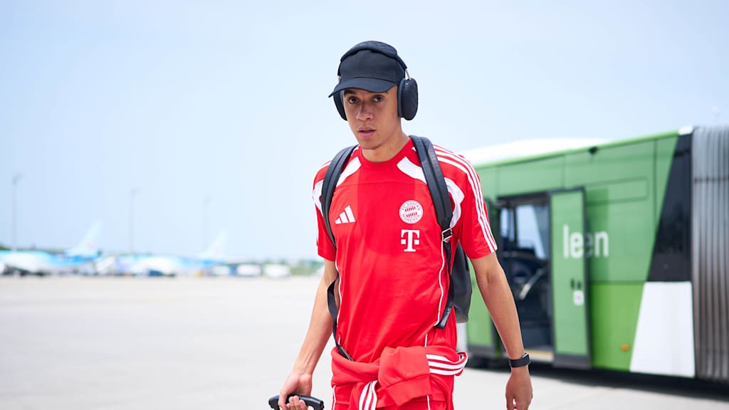 Jamal Musiala in der roten Teamline