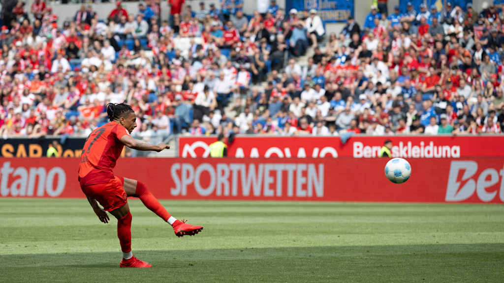 Michael Olise's free-kick in Sinsheim.