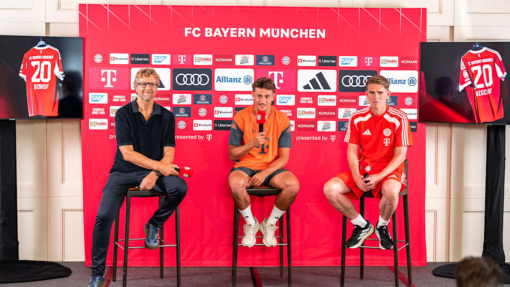 PK mit Tom Bischof und Christoph Freund.