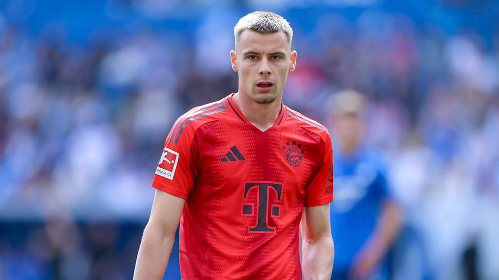 Gabriel Vidovic bei einem Spiel des FC Bayern