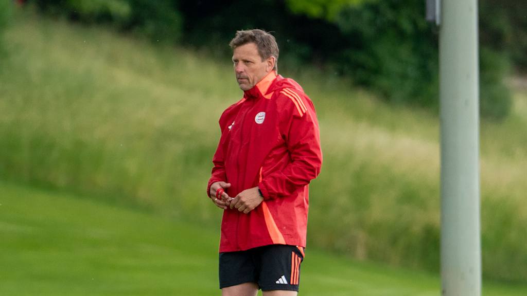 Holger Seitz im Training der Amateure.