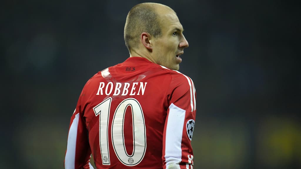 Arjen Robben in einem Champions League-Spiel des FC Bayern