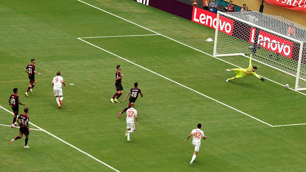 Harry Kane erzielt einen Treffer gegen Flamengo