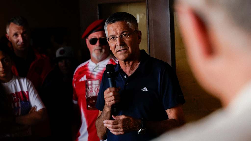 Herbert Hainer FC Bayern in Atlanta