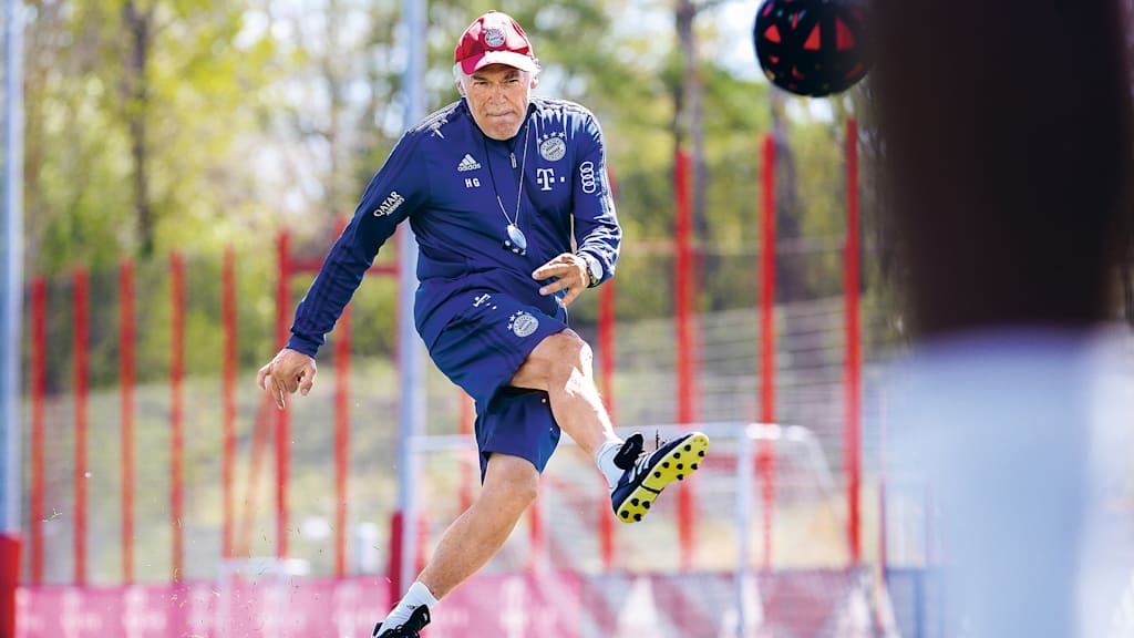 Hermann Gerland entrenamiento