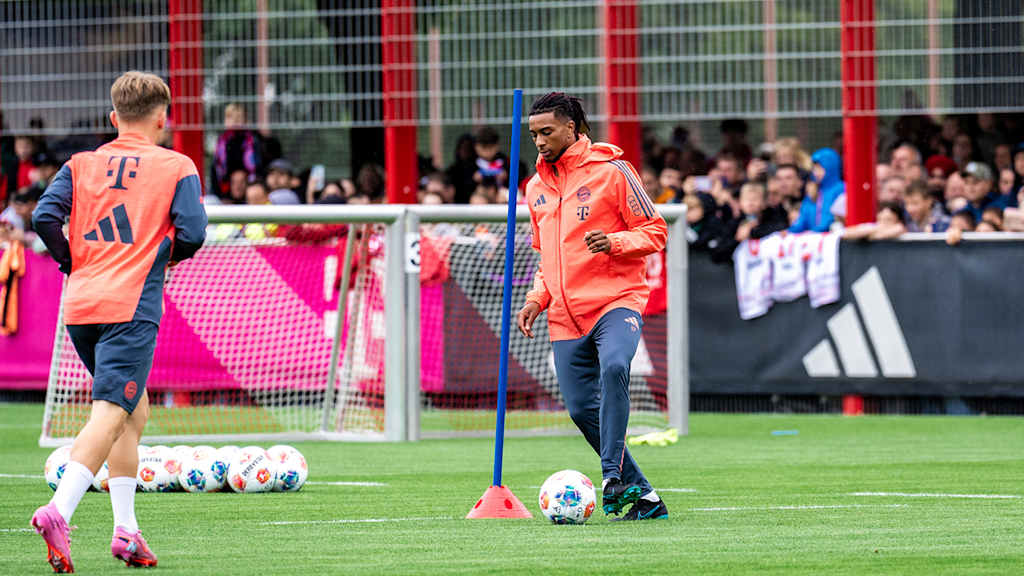 Spieler des FC Bayern im Training