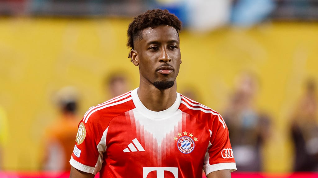Kingsley Coman im Trikot des FC Bayern