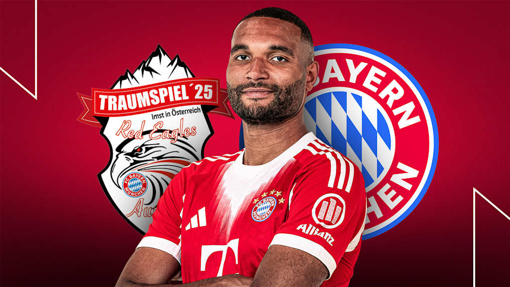 Grafik mit Jonathan Tah im Bayern-Trikot