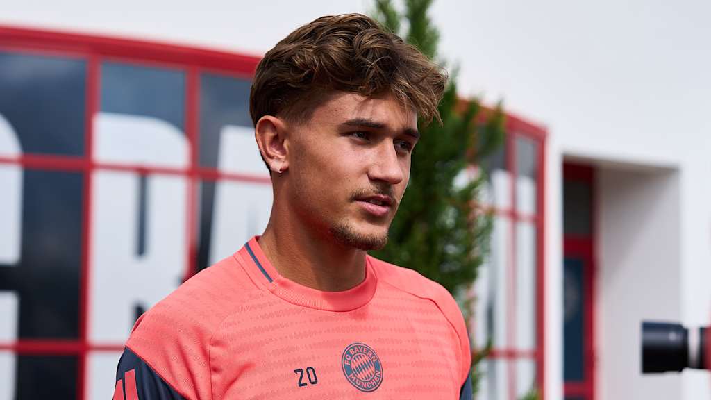 Tom Bischof in training at FC Bayern