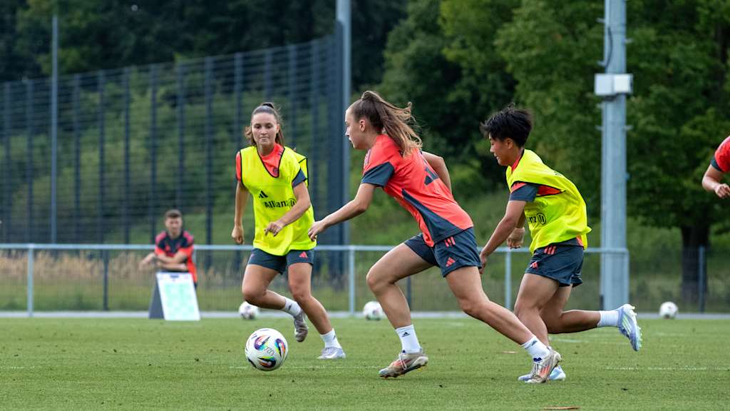 Melina Hoffmann im Training.