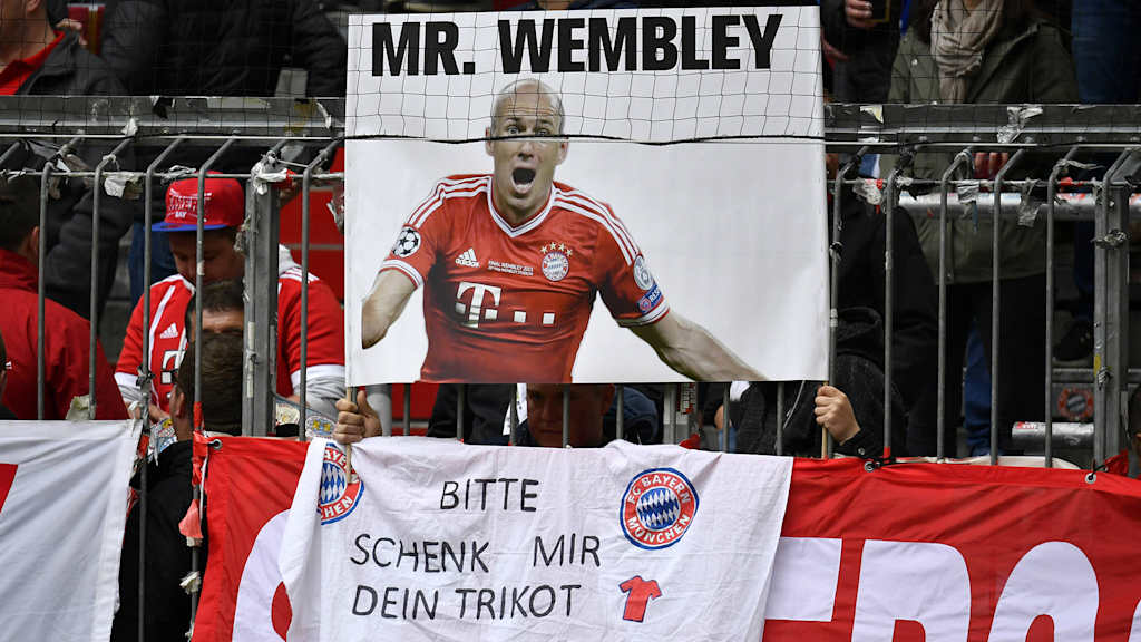 "Mr. Wembley" Arjen Robben