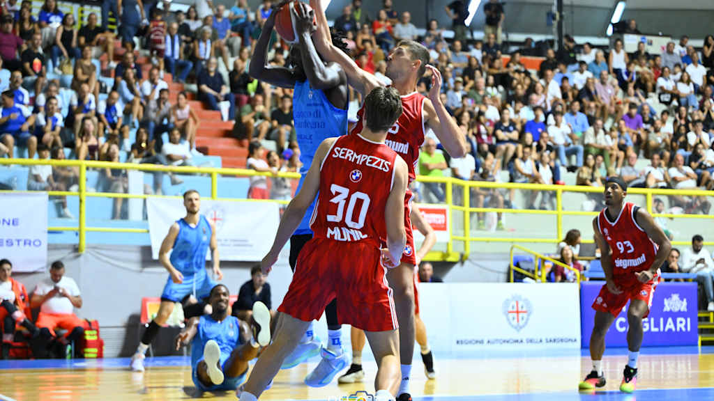 Talent Nikolas Sermpezis stand 18 Minuten auf dem Court