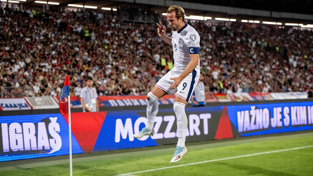 Harry Kane England Serbia