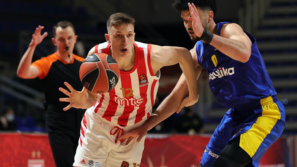 Aleksa Radanov played three years for his hometown club Red Star Belgrade.