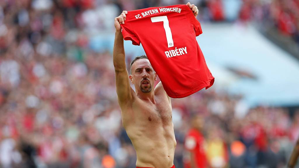 Für immer in den Herzen der Bayern-Fans: Monsieur Franck Ribéry und seine 7.