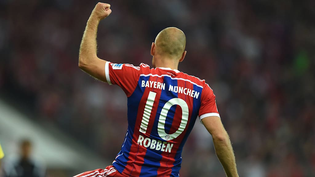 Arien für Arjen: Die Bayern-Fans besingen ihren 10er bis heute.