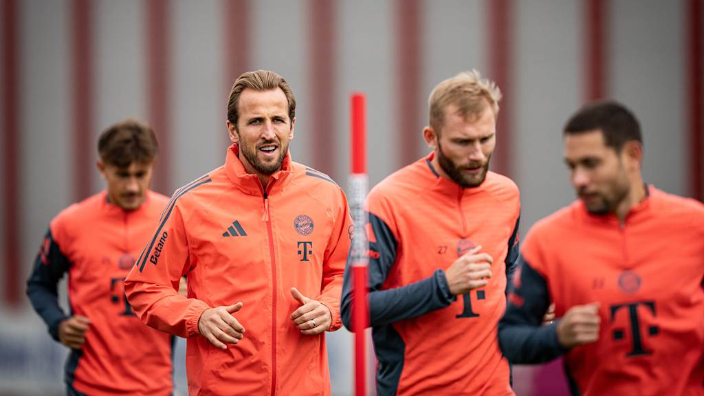 Harry Kane im Abschlusstraining.