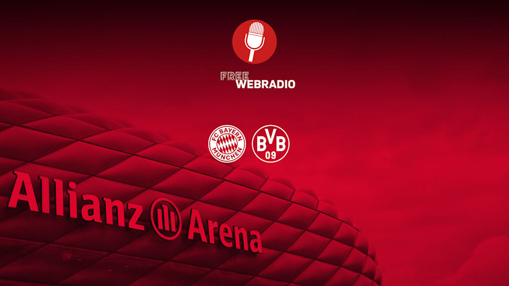 Bundesliga, Champions League und DFB-Pokal: Das Live Webradio startet jeweils fünf Minuten vor Anpfiff und ist für alle Wettbewerbe in deutscher Sprache verfügbar.