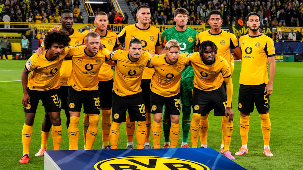 Das Teamfoto von Borussia Dortmund