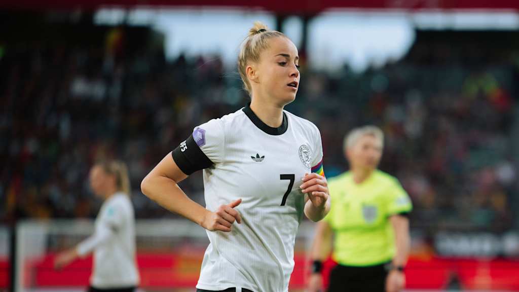 Giulia Gwinn im Einsatz für die Deutsche Nationalmannschaft
