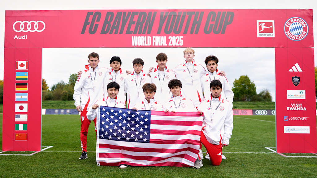 The US team for the Youth Cup World Final 2025