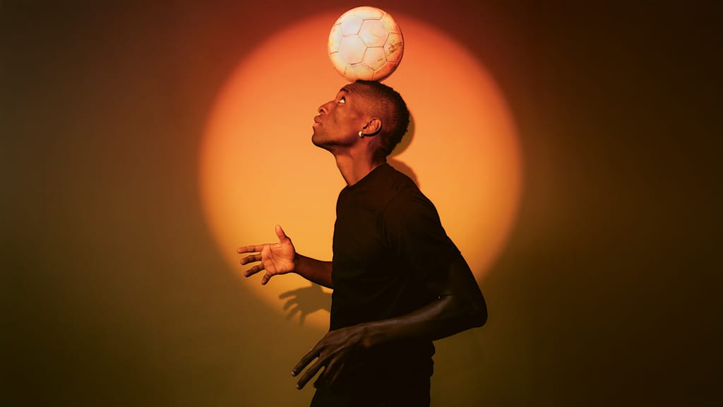 “The carefree nature of my younger days has preserved my creativity,” says Jackson, whose friends used to call him Neymar.