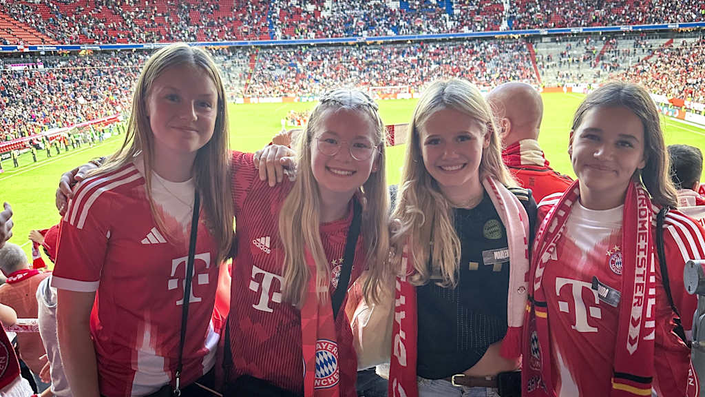 Bilder vom TEENS CLUB-Heimspieltag in der Allianz Arena