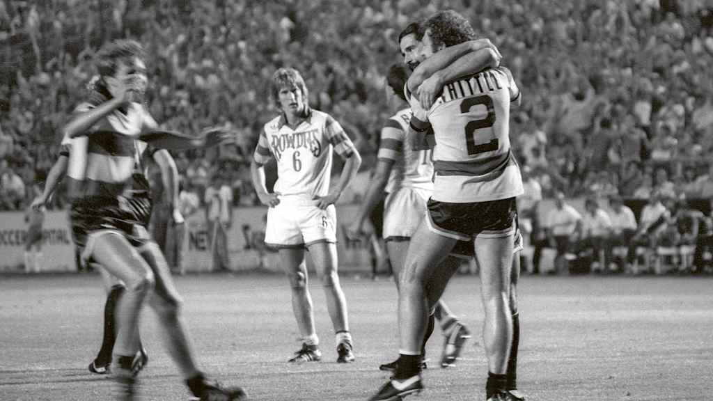 Als Müller und Beckenbauer in die USA wechselten, steckte der Fußball dort noch in den Kinderschuhen.