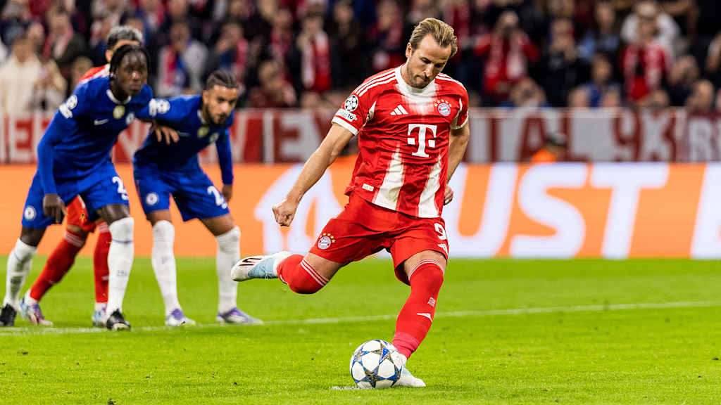 Wieder drin. Wie immer. Harry Kane bei seiner Lieblingsbeschäftigung.