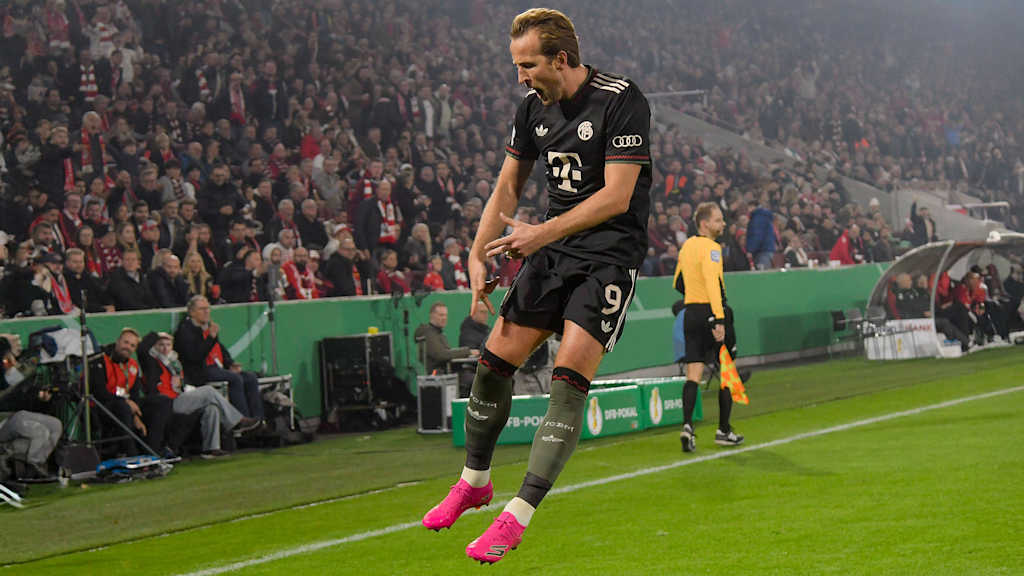 Bayern-Überflieger Harry Kane: Treffen, jubeln, nächstes Tor!
